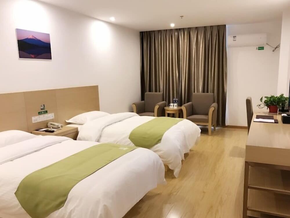 Business Zimmer GreenTree Alliance Suzhou Zhangjiagang Nanfeng Town Hotel