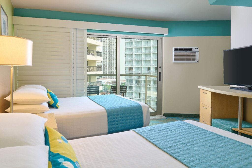 Standard Zimmer mit eingeschränktem Meerblick Aston Waikiki Circle Hotel