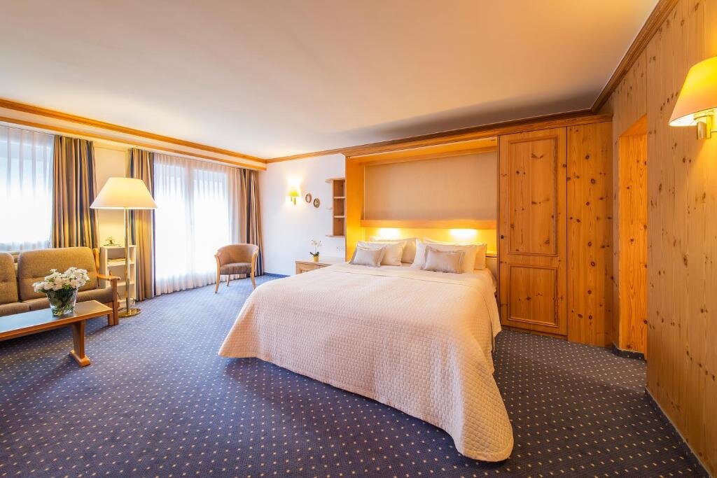 Номер Deluxe Hotel Europa St. Moritz