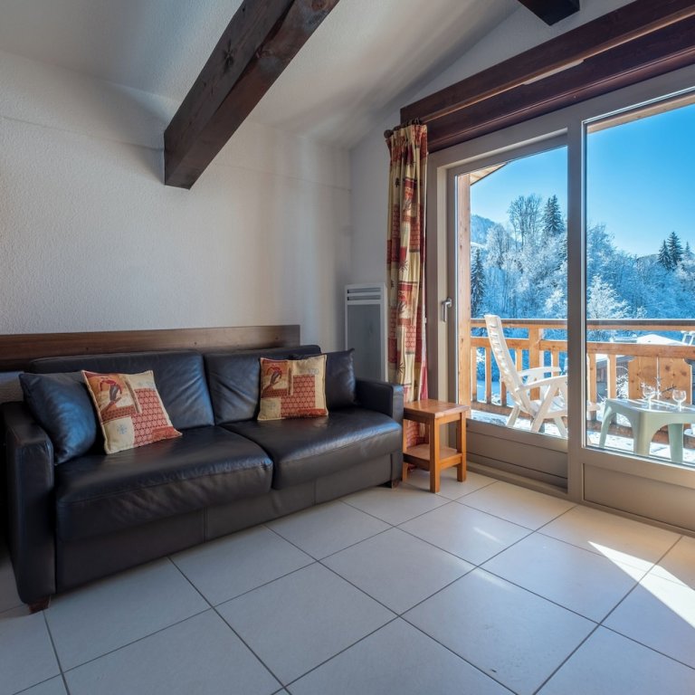 Апартаменты c 1 комнатой с балконом VVF Résidence Megève Mont-Blanc