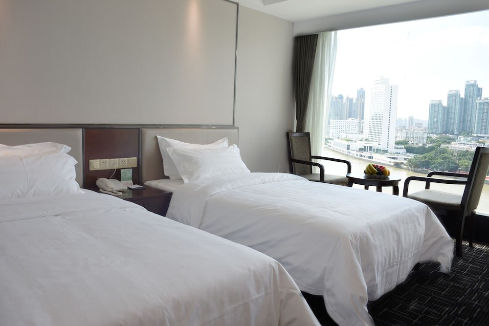 Deluxe Doppel Zimmer mit Gartenblick Jiangyue Hotel - Guangzhou
