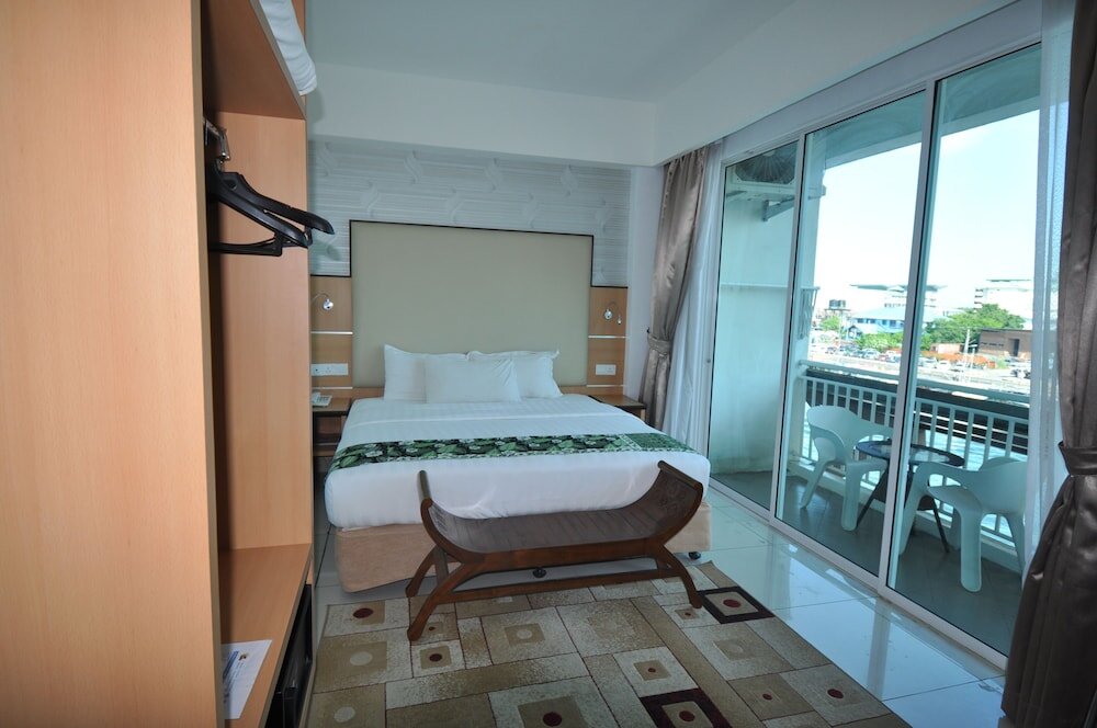 Standard double chambre avec balcon et Vue mer Sipadan Inn 3
