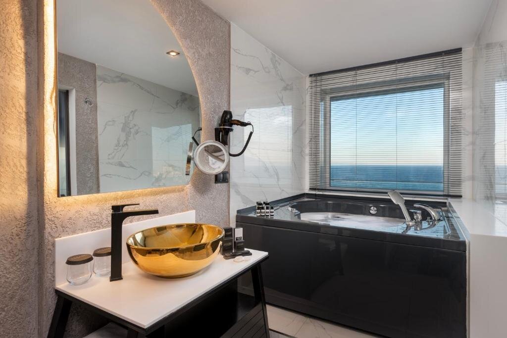 Deluxe double chambre avec balcon et Vue mer Afflon Hotels Sea Hill Concept