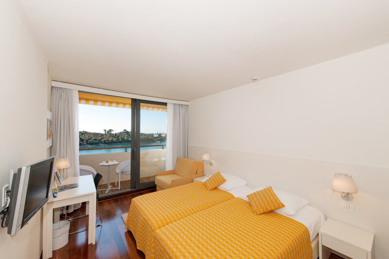 Habitación doble Estándar con balcón y con vista Island Hotel Istra