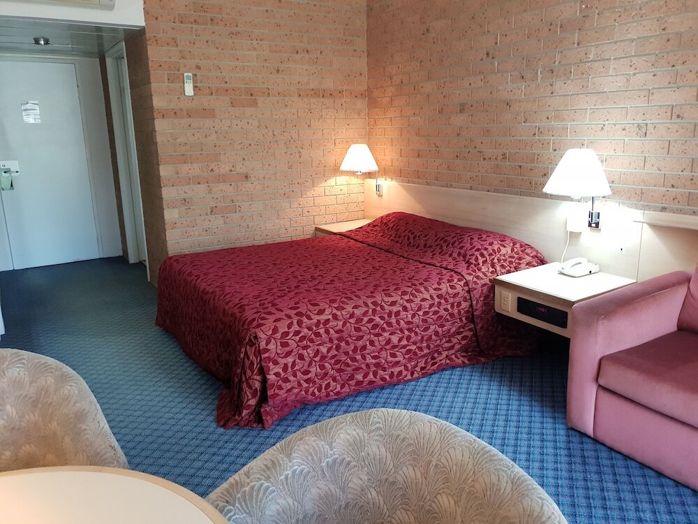 Standard Doppel Zimmer mit Balkon John Hunter Motel Muswellbrook