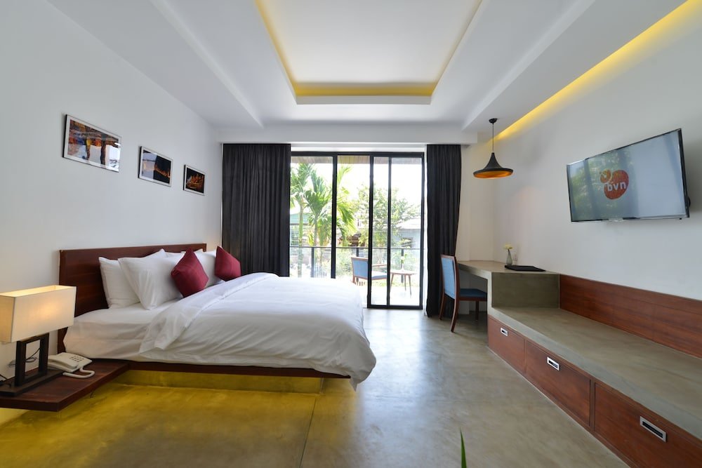 Double suite avec balcon Solitaire Damnak Villa Hotel