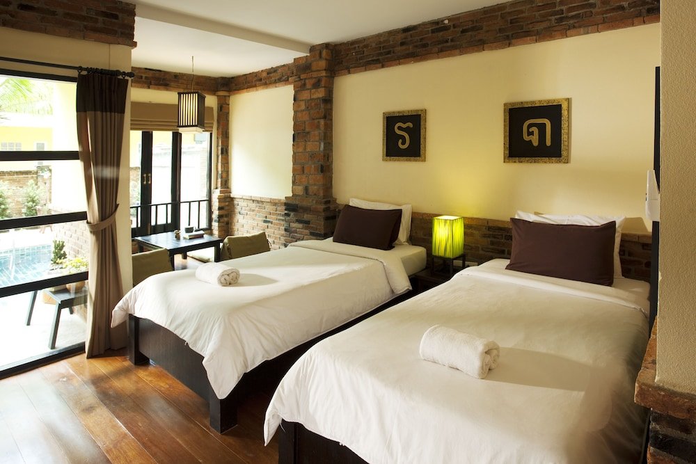 Deluxe chambre avec balcon Motive Cottage Resort