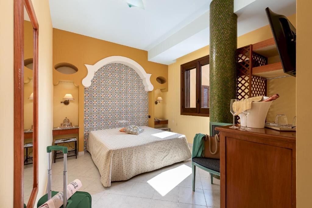Standard Double room with garden view Hotel Sicilya