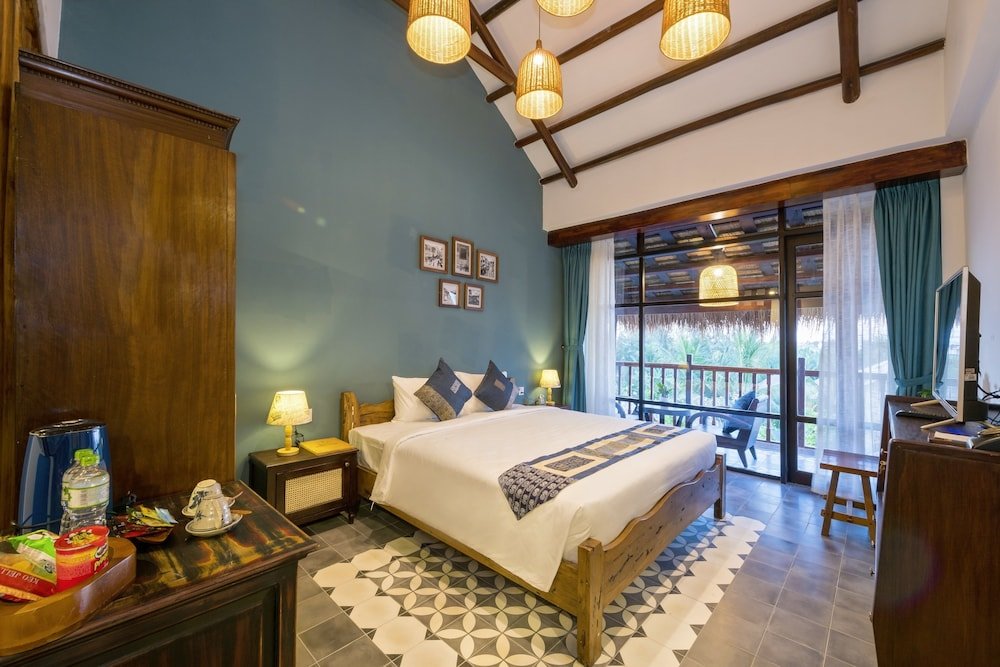 Deluxe Doppel Zimmer mit Balkon und mit Gartenblick Zest Resort & Spa Hoi An