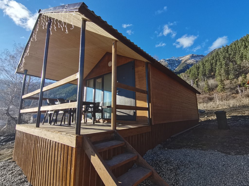 Двухместное шале Стандарт с 2 комнатами с красивым видом из окна Шале Arkhyz Family Lodge