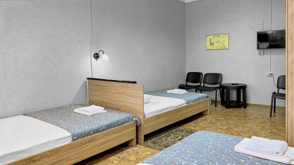 Bett im Wohnheim mit Blick Smart Hotel KDO Abakan Hotel