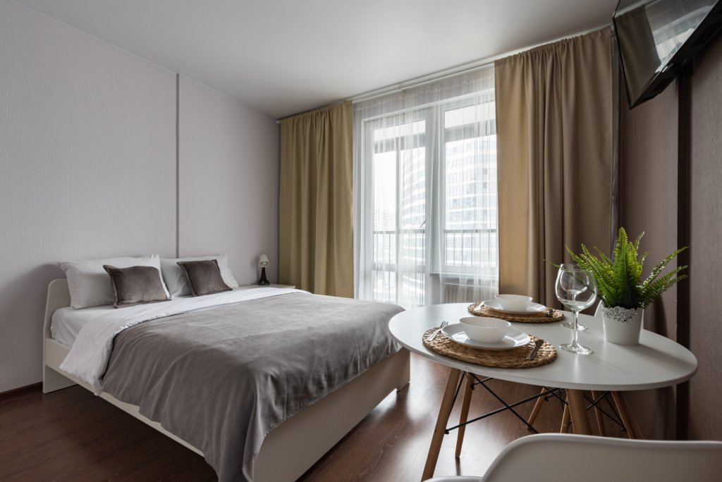 Classique double chambre avec balcon Morskoy Fasad Apart-Hotel