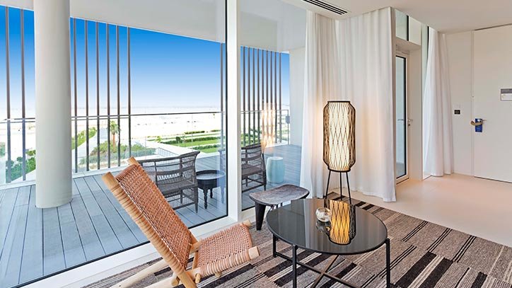 Люкс Terrace Deluxe Отель The Oberoi Beach Resort Al Zorah