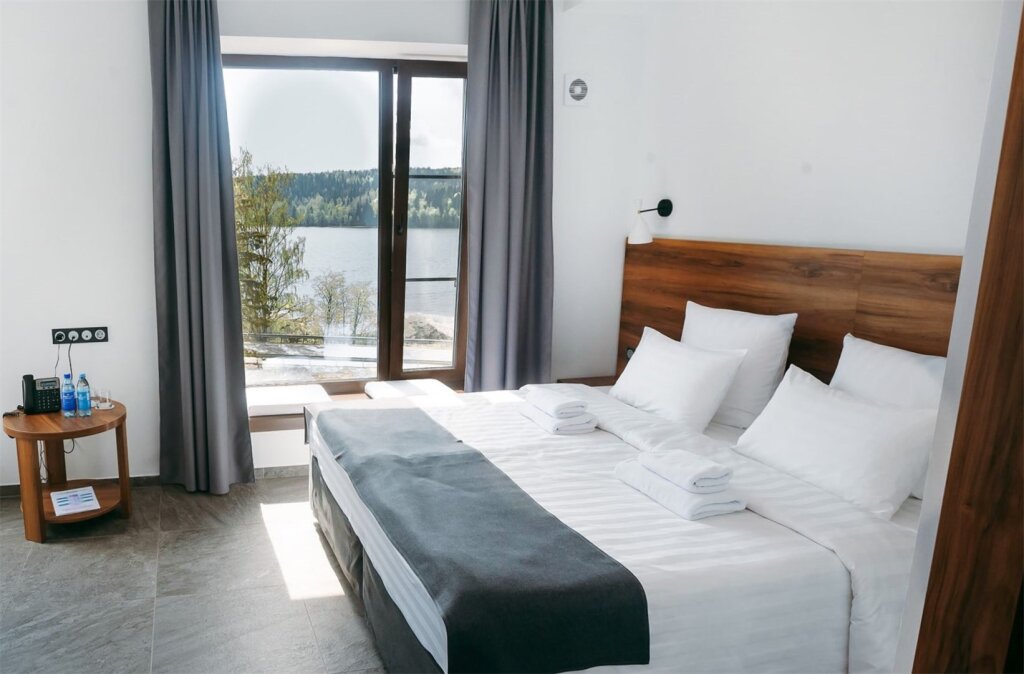 Habitación doble Comfort Plus with lagoon view Ландшафтный отель "Рантала"