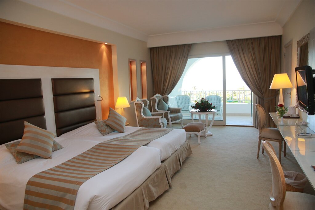 Номер Standard с балконом и beachfront Hasdrubal Thalassa & Spa Djerba