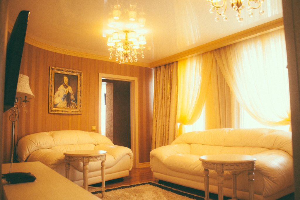 Двухместный люкс Presidential с 3 комнатами с балконом Отель Новороссийск