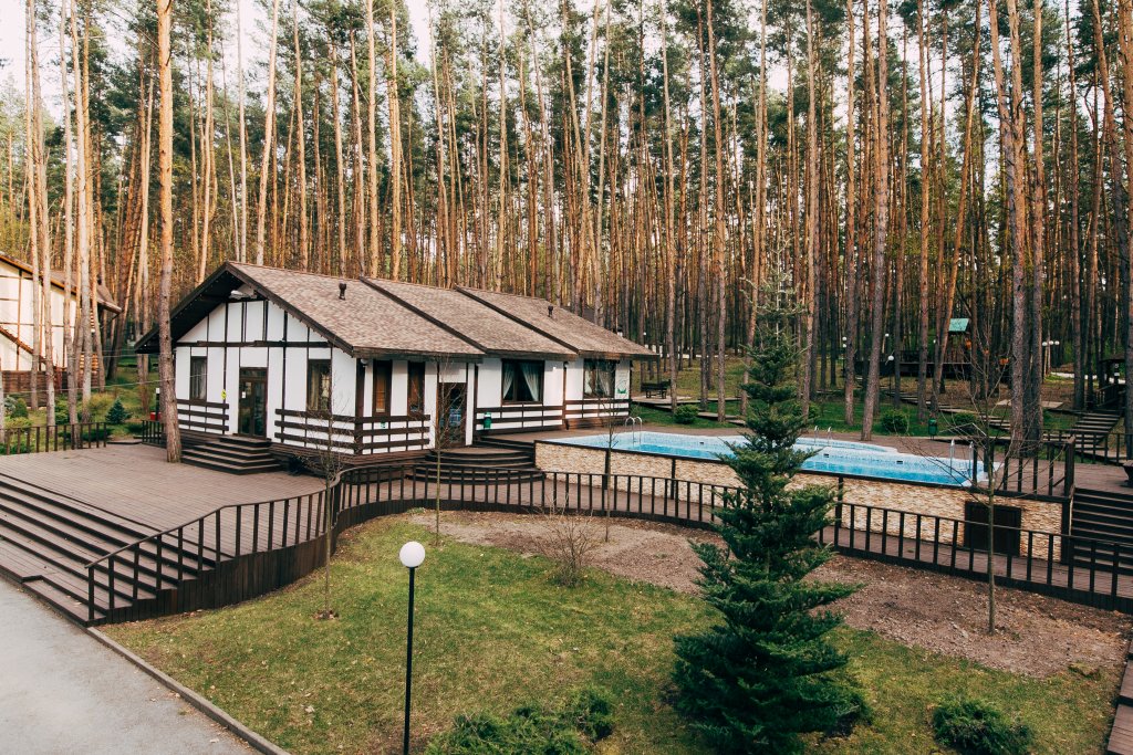 Habitación Estándar con balcón y con vista Zagorodny Klub Donskoy Les Recreation Center