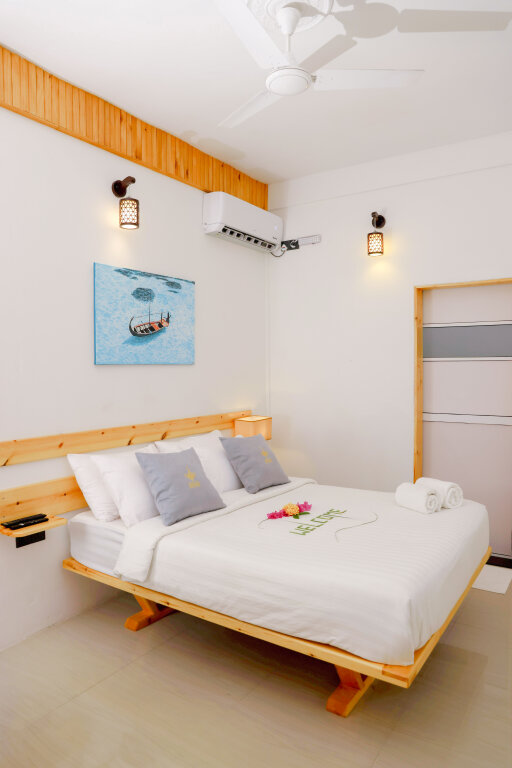 Standard double chambre avec balcon et Avec vue Dhoani Maldives Guesthouse