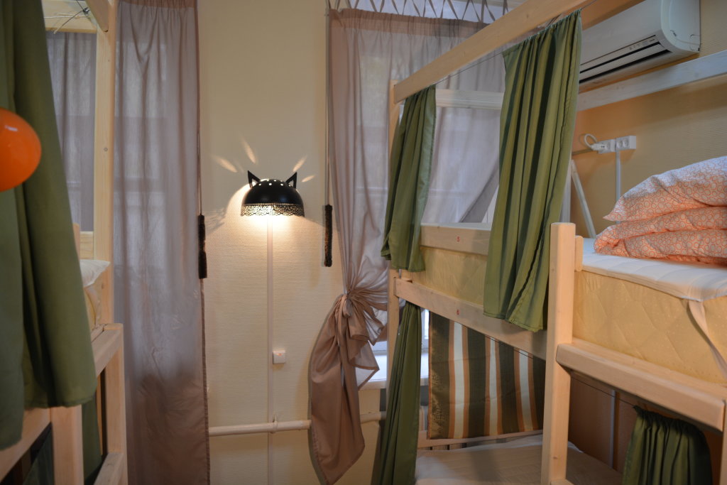 Кровать в общем номере Хостел Пара Тапок