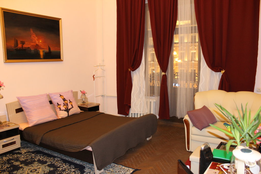 Camera doppia Comfort con balcone e con vista Kseniya Guest House