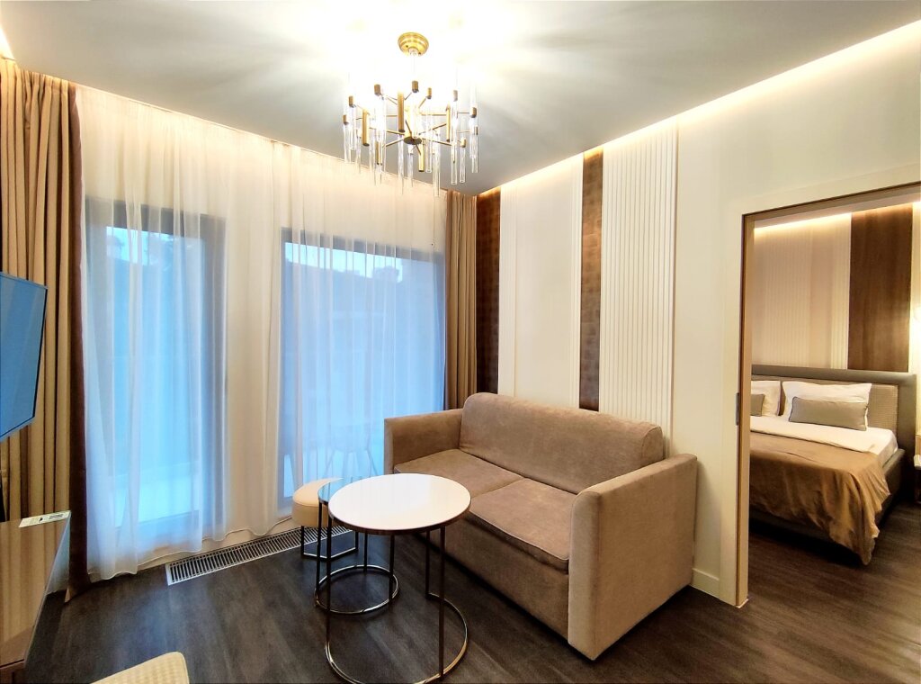 Confort appartement 2 chambres avec balcon et Avec vue Luchezarnaya 1A Apartments
