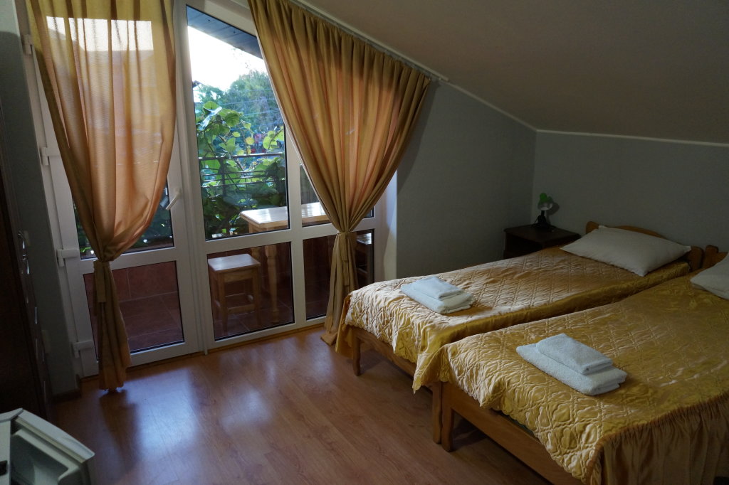 Standard Double room with balcony and beachfront Lukomorye Guest House