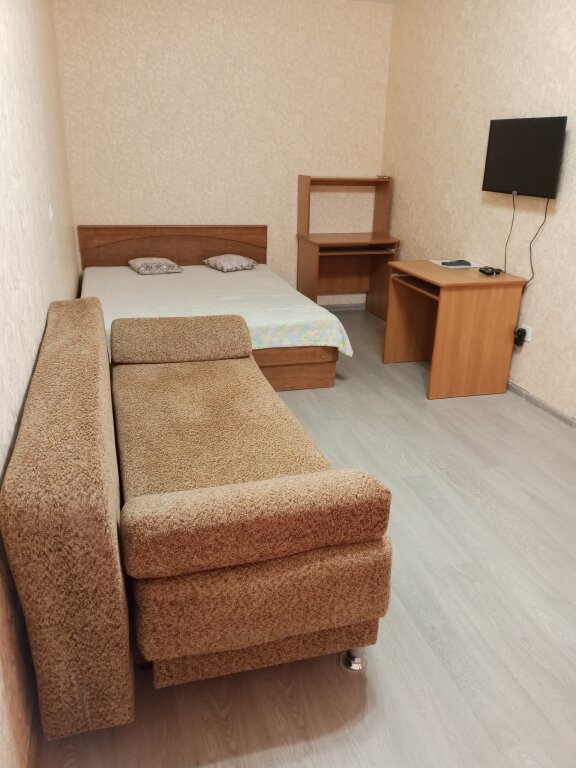 Apartamento 1 dormitorio con balcón y con vista Prostornye apartamenty na Novosibirskoy Apartments