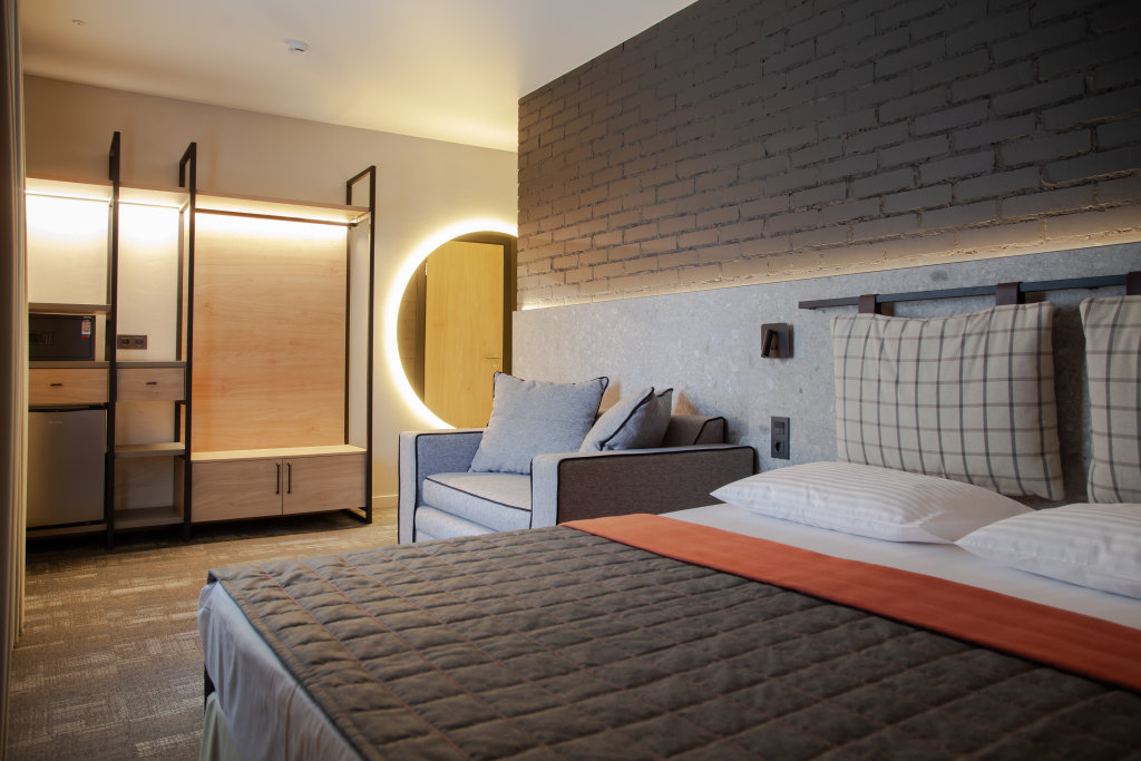 Standard Dreier Zimmer mit Blick Mini-hotel Kub s razlichnimi vidami prozhivania
