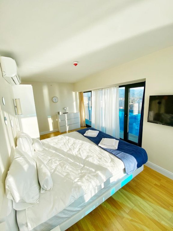 Sextuple appartement 2 chambres avec balcon et Avec vue V&v Orbi Сiti Apart Hotel