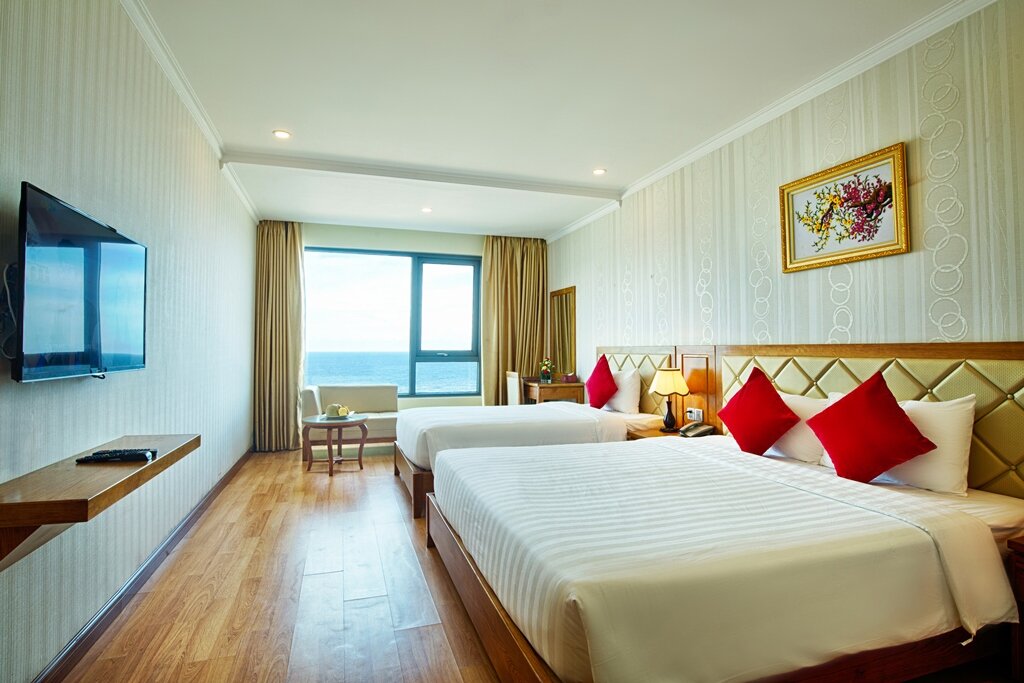 Habitación triple Estándar con vista al mar Serene Beach Hotel