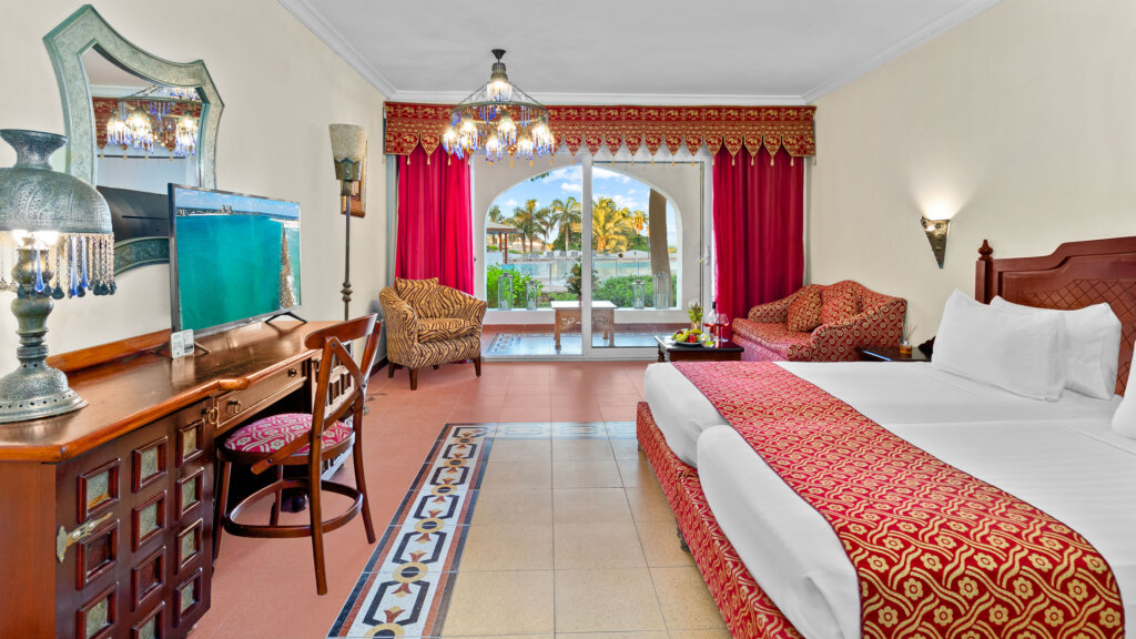 Двухместный номер Harem с балконом и с красивым видом из окна Курортный отель Domina Coral Bay