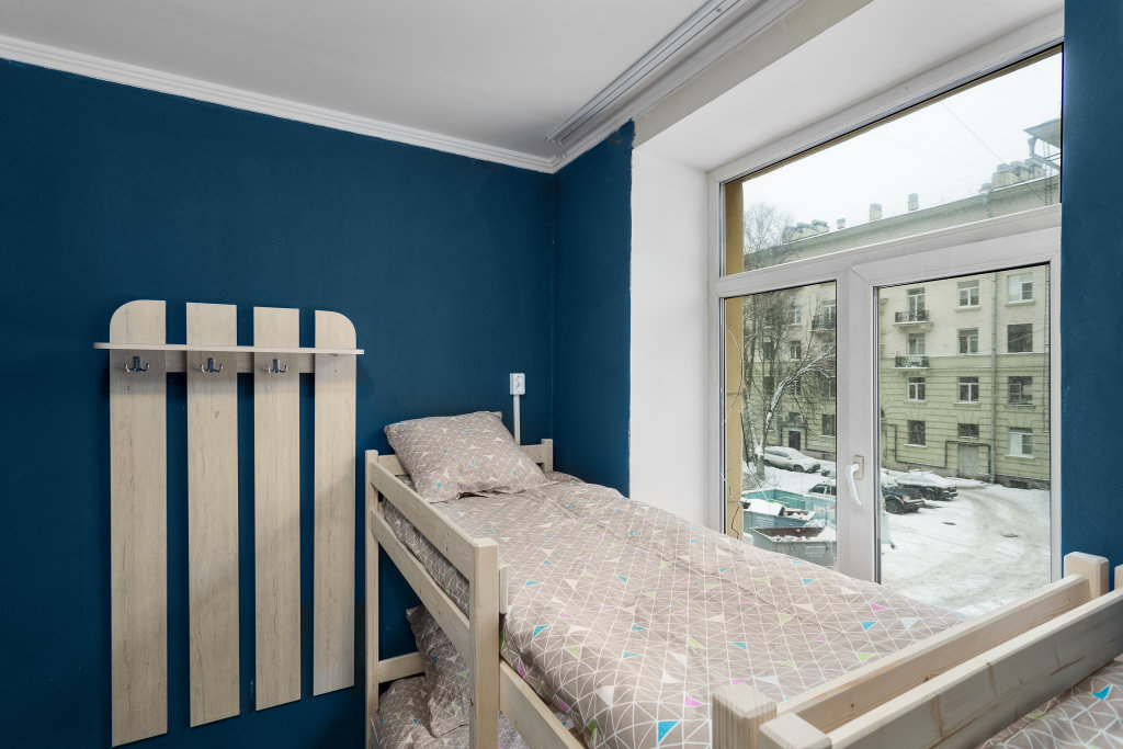 Кровать в общем номере (мужской номер) Хостел На Таллинской