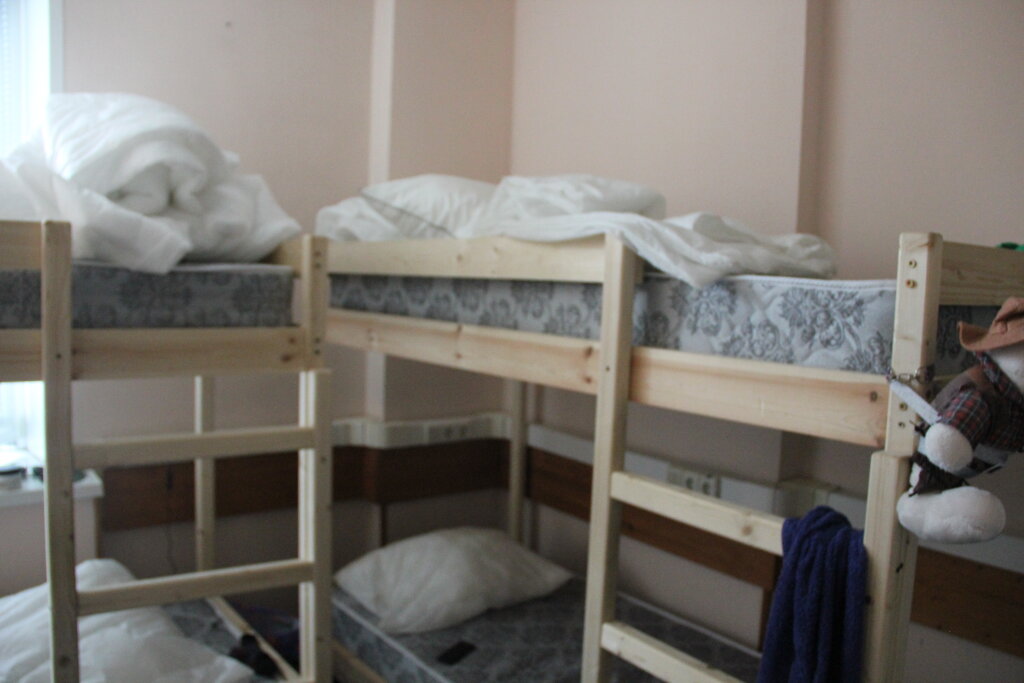Bed in Dorm (female dorm) with view Skala Hostel
