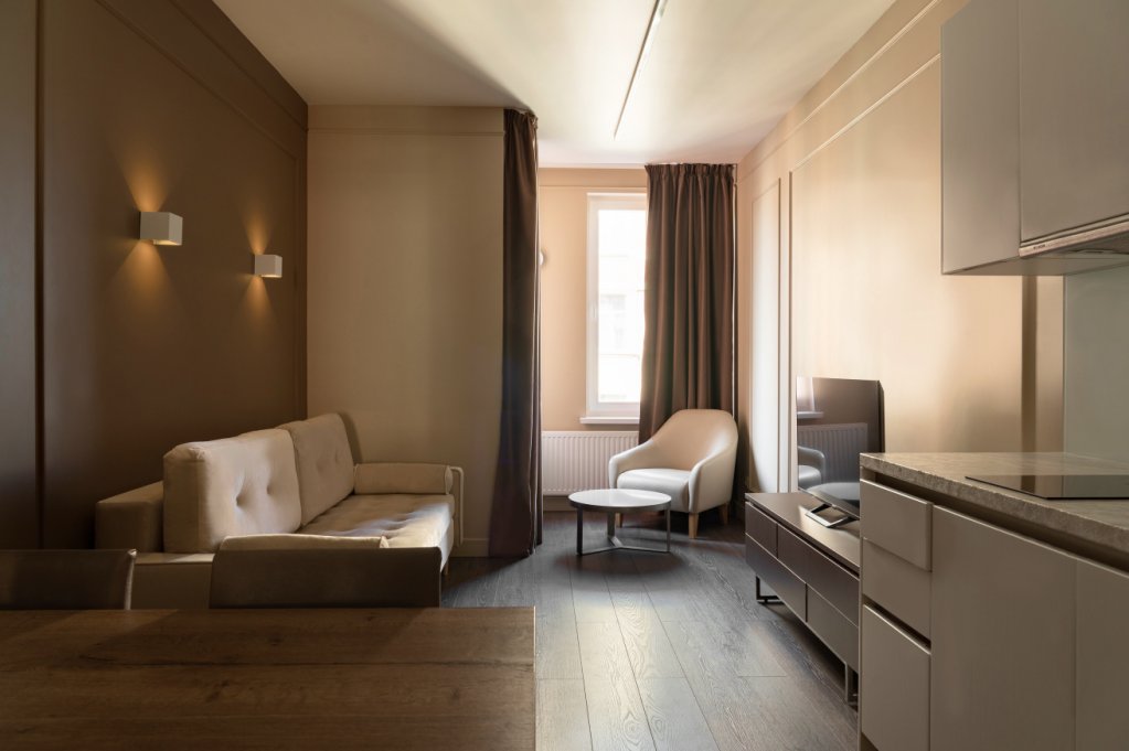3 Bedrooms Suite Dionis Art Apartments Apart-Hotel