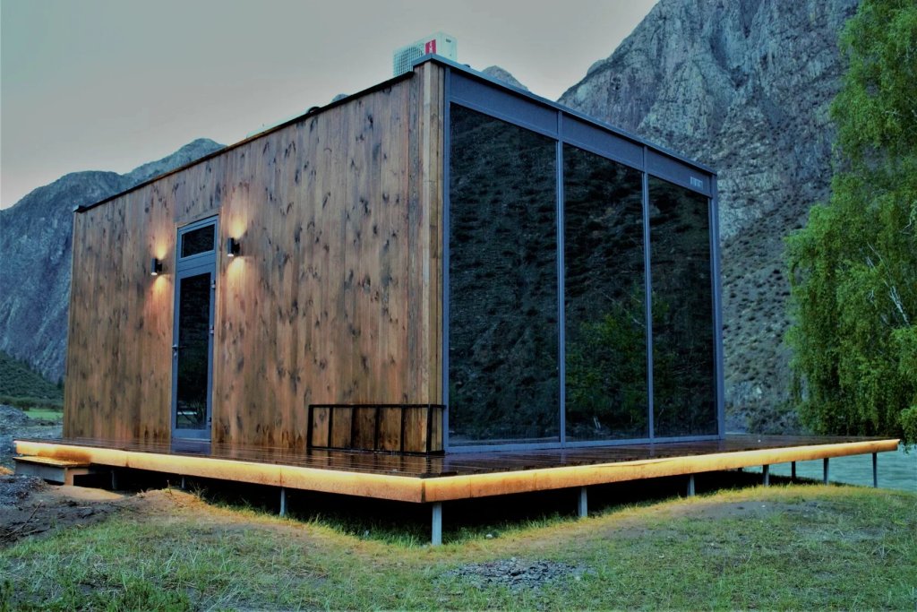 Komfort Hütte mit Bergblick Agroferma Inegen Mini-hotel