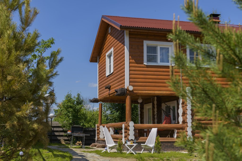 Hütte mit Balkon und mit Blick Kikino Na Vele Guest House