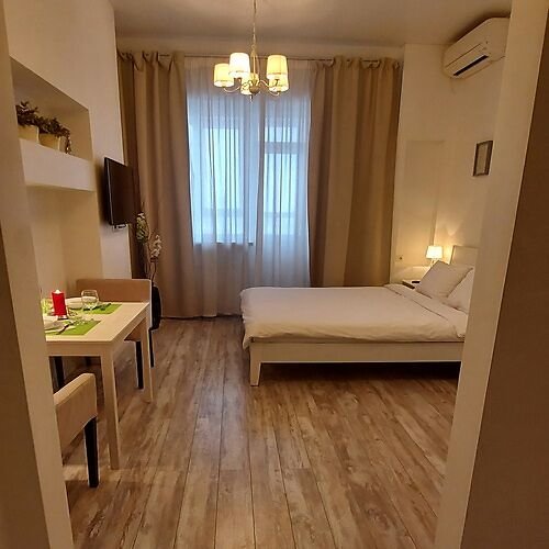 Standard Double room with balcony and with view Moy Dom Zvezda Apart-Hotel