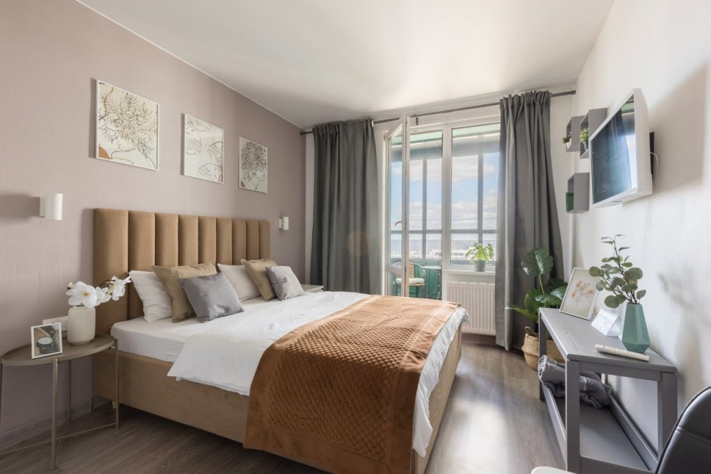 Deluxe Doppel Zimmer mit Meerblick Morskoy Fasad Apartments