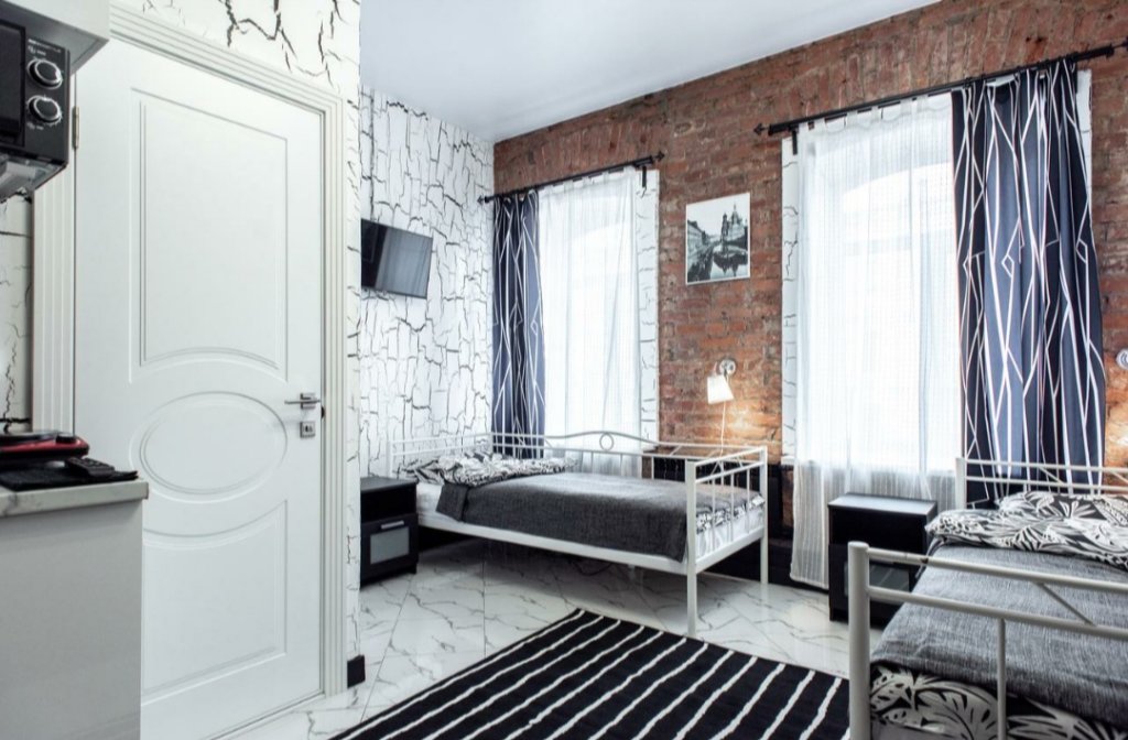 Superior Apartment Black & White Na 1-Y Krasnoarmeyskoy Apart-hotel