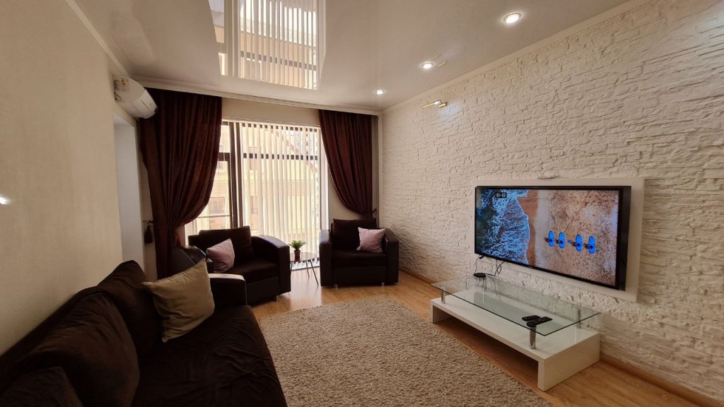 Suite familiar De ejecutivo con balcón y con vista Uyutnye Kvartiry U Gory Mashuk By Sutki26™ Apartments