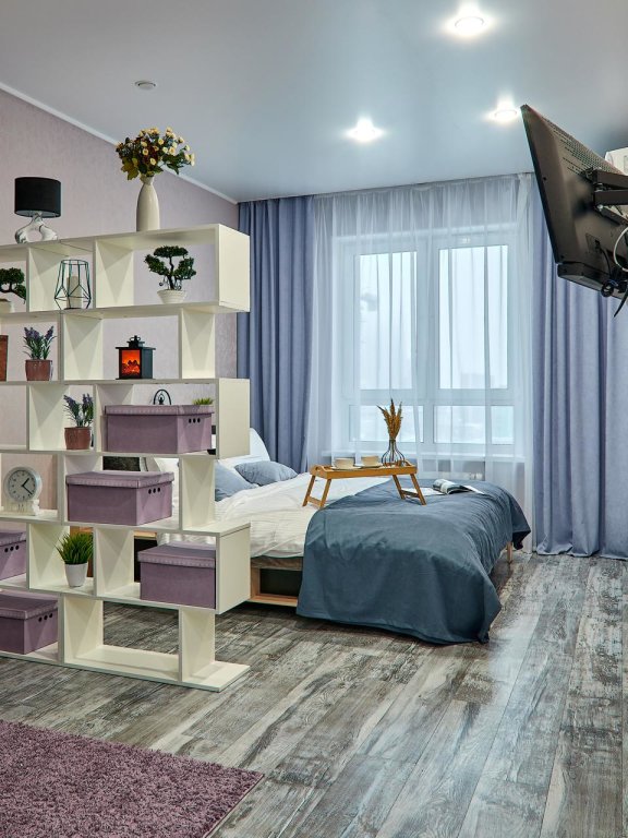 1 Bedroom Standard Double Apartment with balcony Vidineevskiy Parkhomenko 156v Apartments