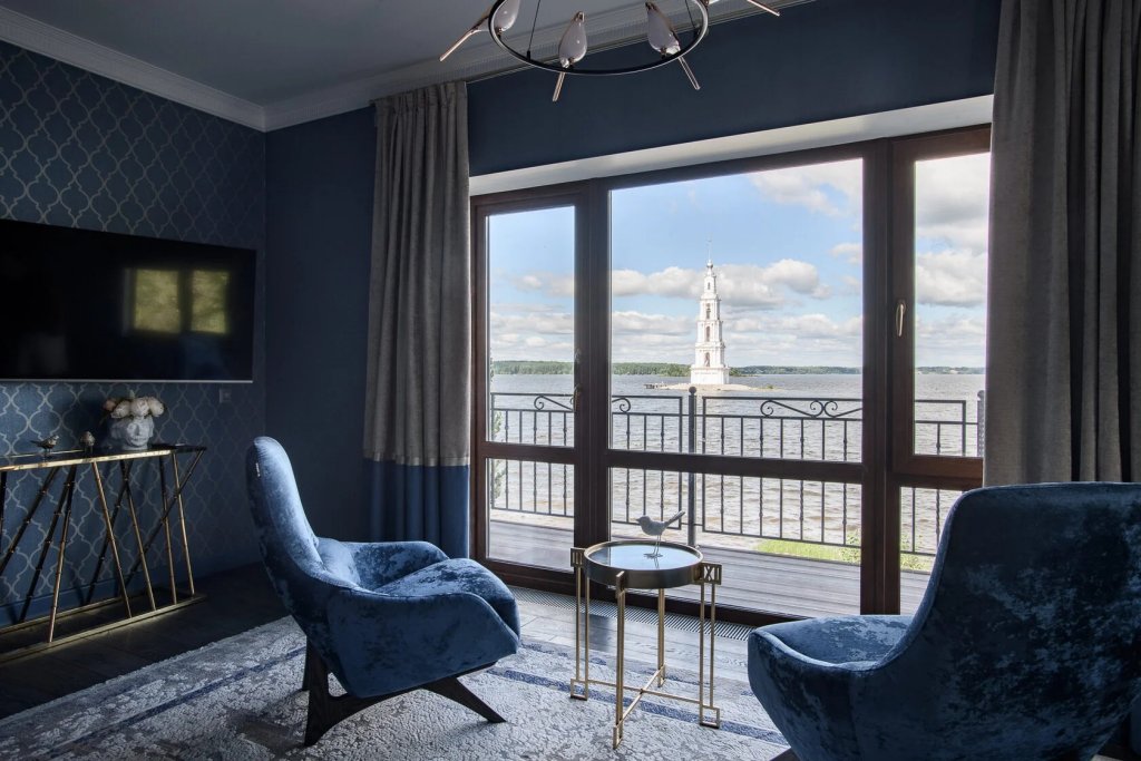 Gatsby Suite 2 Schlafzimmer mit Balkon und mit Blick Voda Boutique hotel