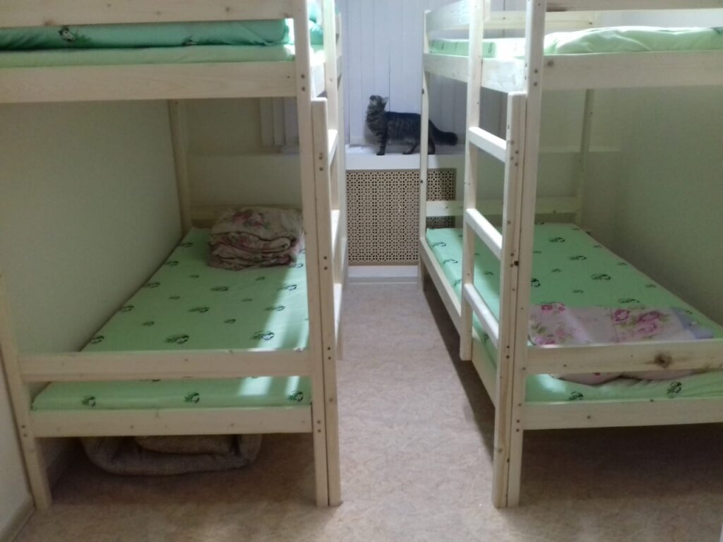 Кровать в общем номере Хостел Новая Эра Петровка