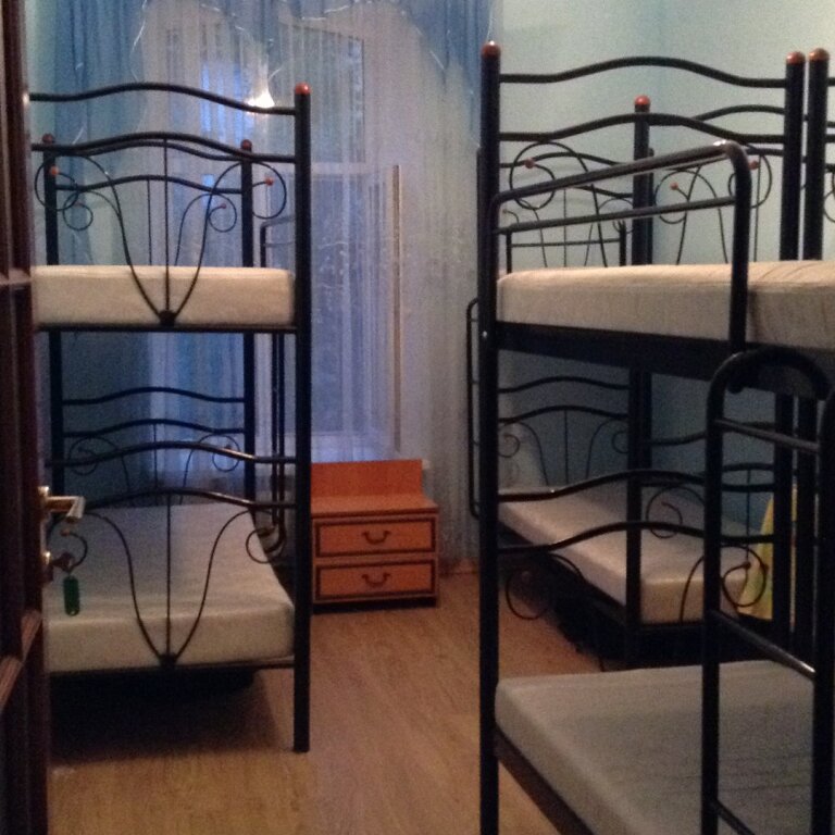 Кровать в общем номере Life Hostel