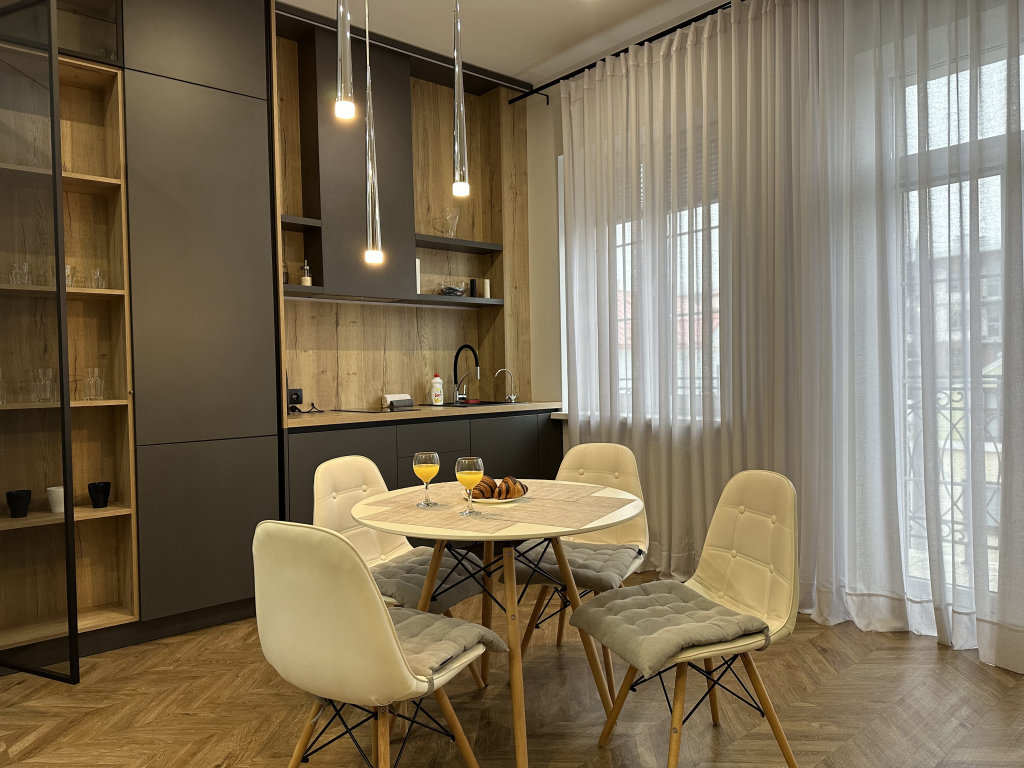 Standard Doppel Apartment mit Balkon und mit Stadtblick Apart Deluxe 26 Apartments