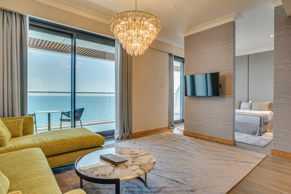 Habitación doble Deluxe Premium con vista al mar Luciano Wellness & Spa Foros Hotel