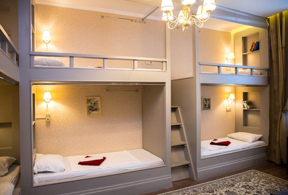 Cama en dormitorio compartido (dormitorio compartido femenino) Gavan Baumanskaya Hostel