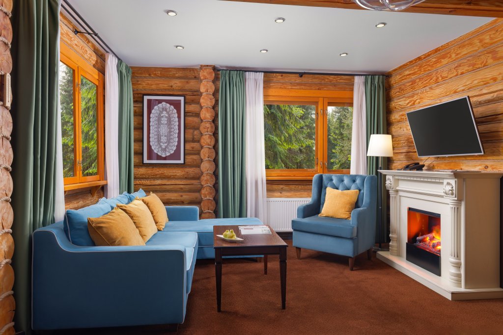 Lux Hütte mit Balkon und mit Gartenblick Istra Holidej Hotel