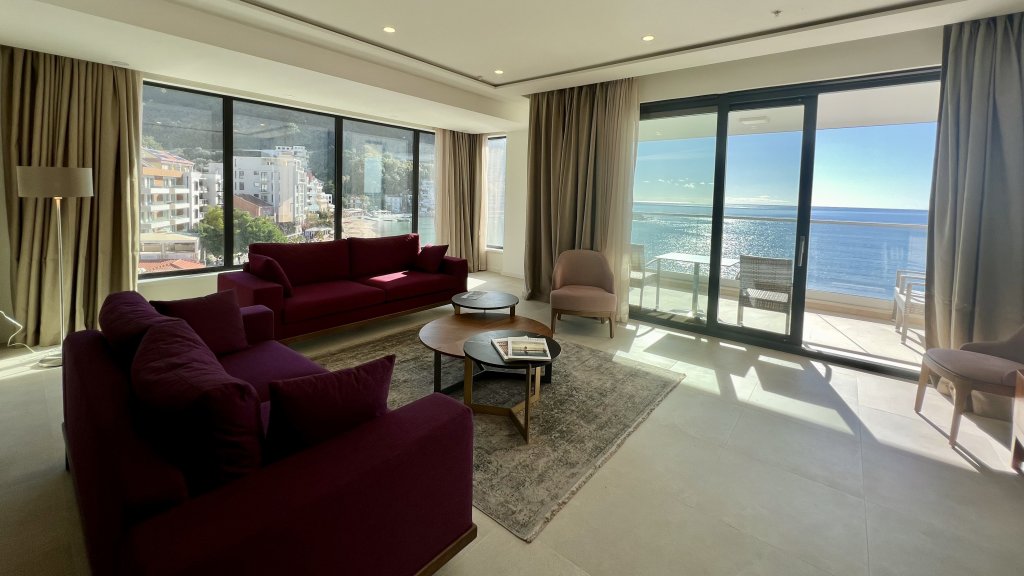 Апартаменты с 3 комнатами с балконом и с красивым видом из окна Sunraf Luxe Apartments