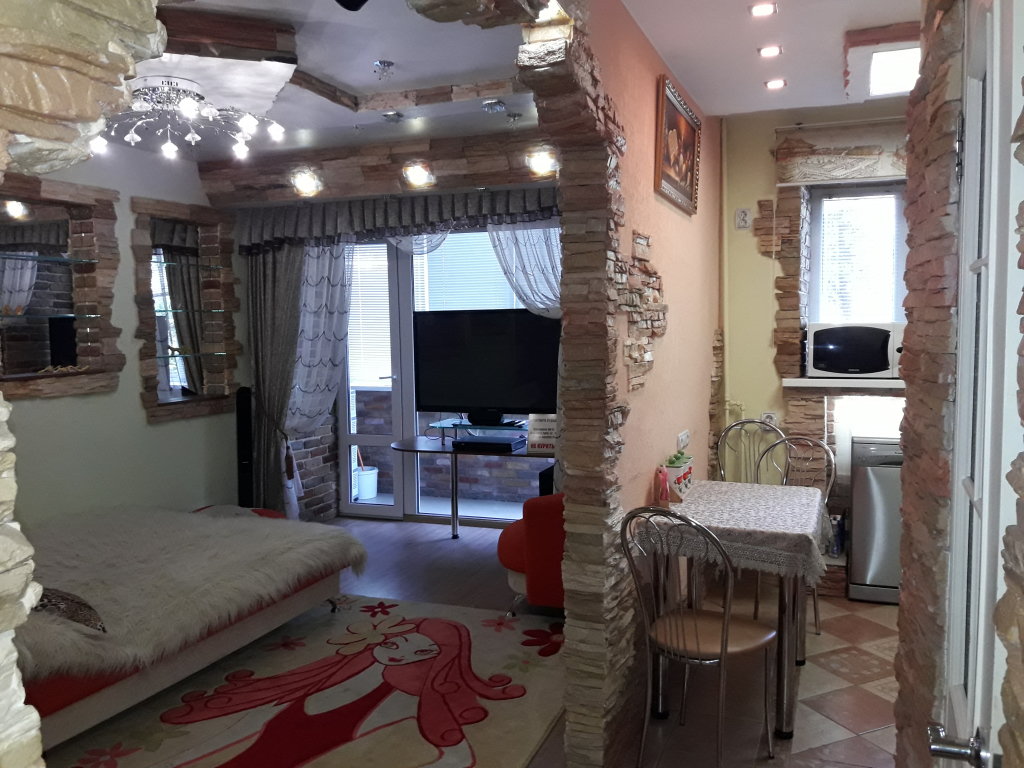 Duplex Studio with balcony and with view Dobroe Zhile Apartments